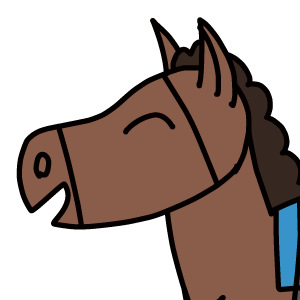 馬アイコン_B